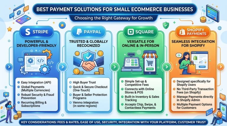 Best Payment Solutions for Small eCommerce Businesses in 2026
