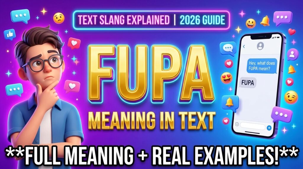What Does FUPA Mean in Text