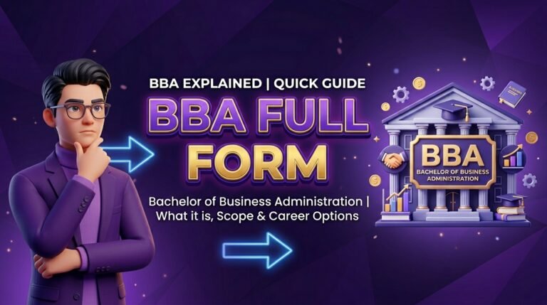 BBA Full Form: