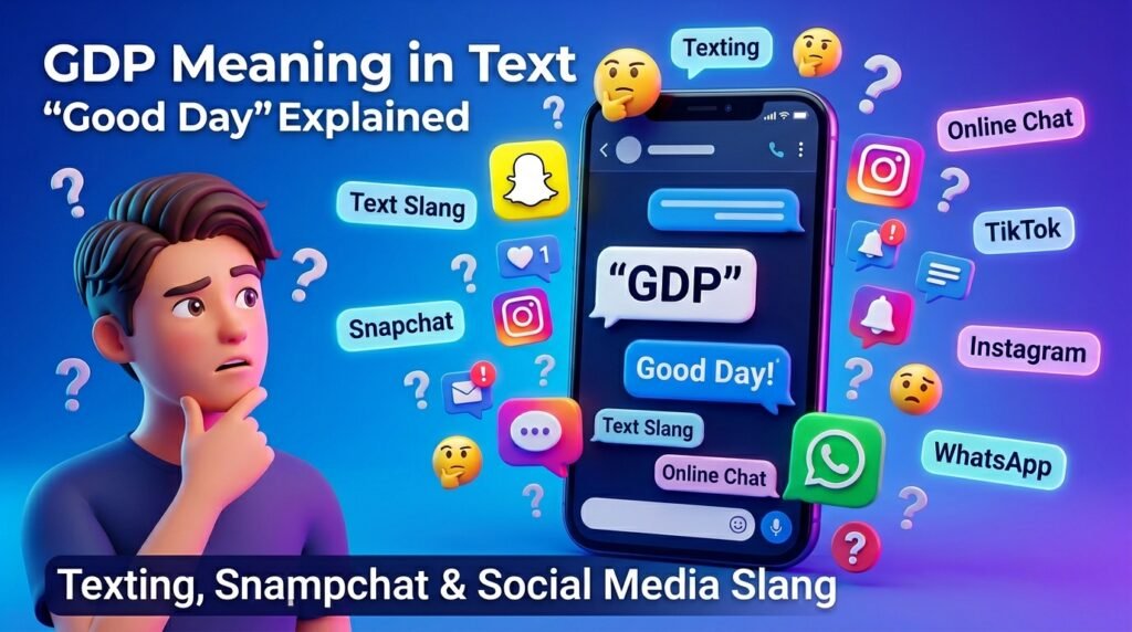 GDP Meaning in Texting and Online Chat