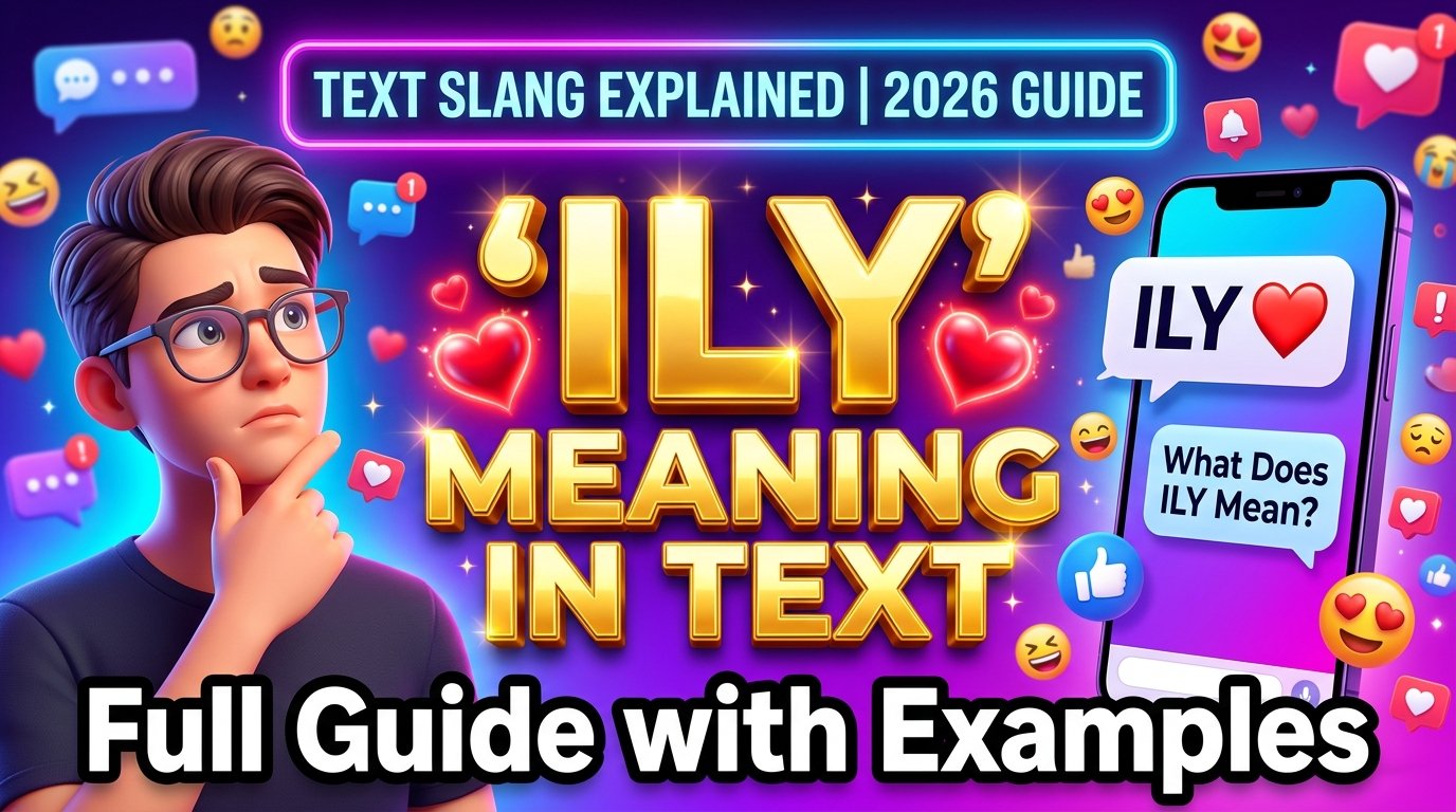 ILY Meaning in Text 2026