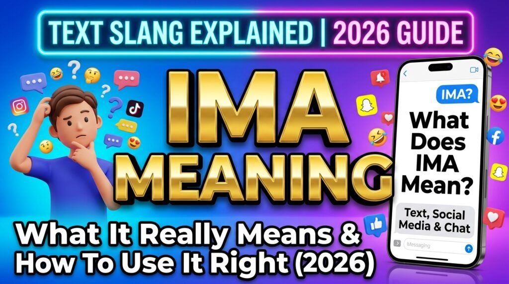 IMA Meaning in Text (2026): What It Really Means and How to Use It Right