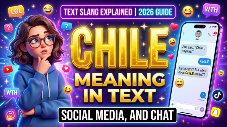 What Does "Chile" Mean in Text