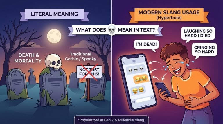 What Does the Skull Emoji 💀 Mean in Text?