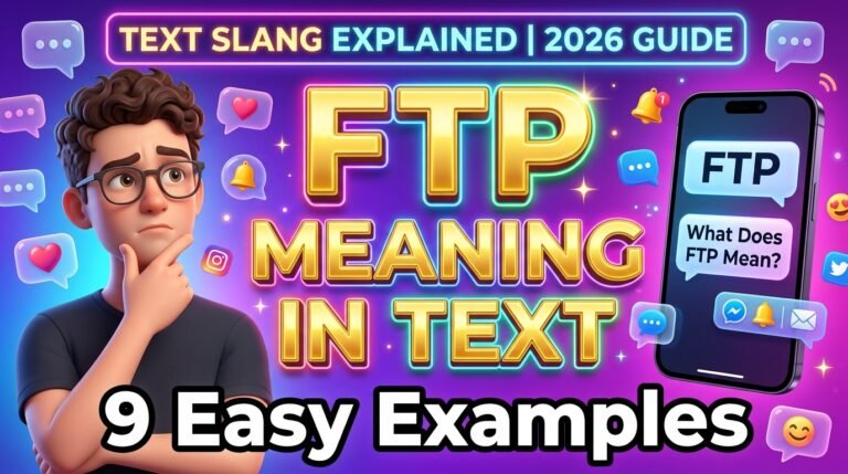 What FTP Means in Text