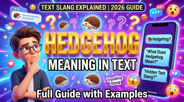 What Hedgehog Means in Text