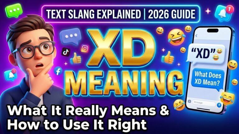 XD Meaning in Text 2026