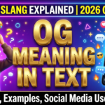 OG Meaning in Text