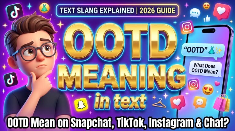OOTD Meaning in Text