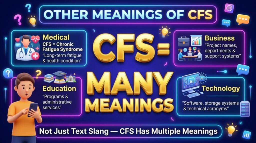 Other Meanings of CFS