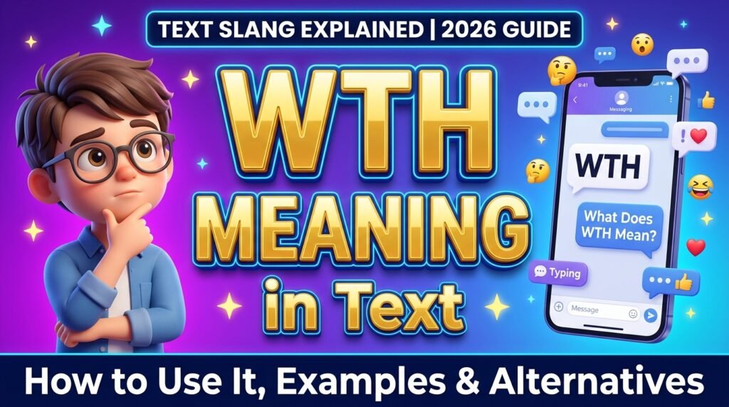 WTH Meaning in Text