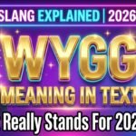 WYGG Meaning in Text