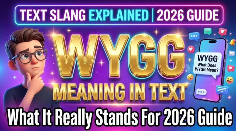 WYGG Meaning in Text