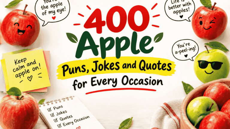 400 Apple Puns