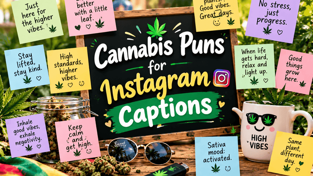 Cannabis Puns for Instagram Captions