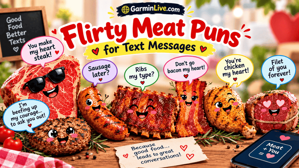 Flirty Meat Puns for Text Messages
