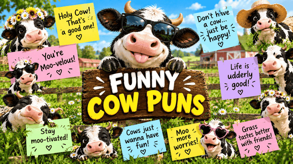 Funny Cow Puns